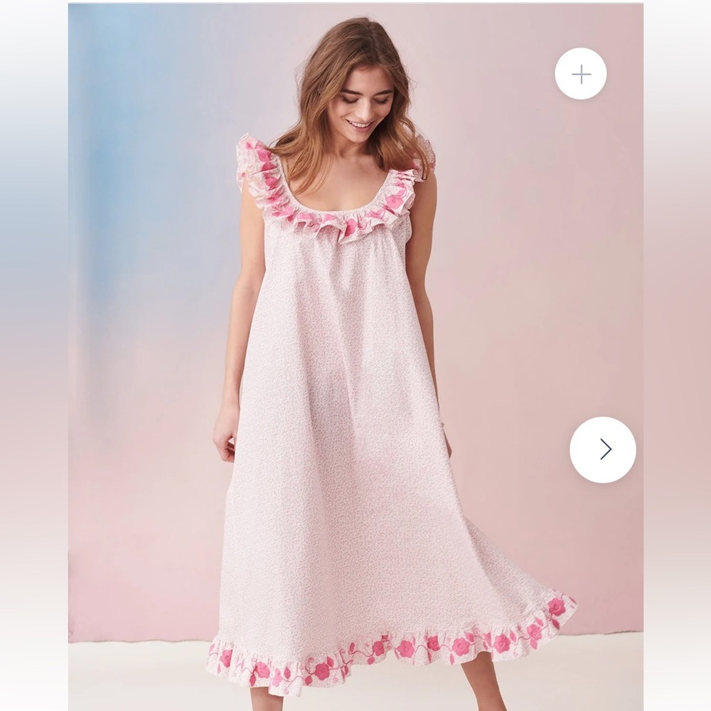 Mi Golondrina Siena Rosa Speciality Midi Dress